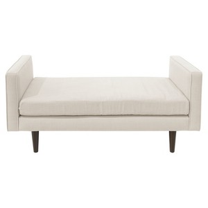 Weston Welted Daybed - Queen - Talc Linen - Cloth & Co.