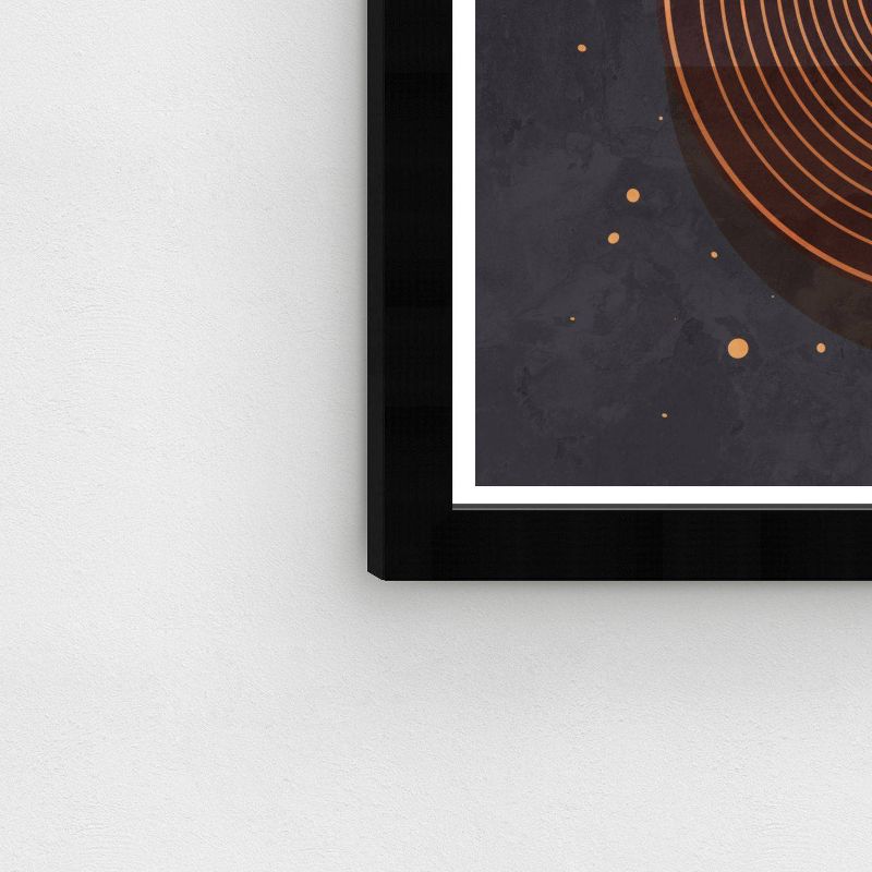 15&#34; x 21&#34; Cosmic Wings Astral Butterfly Framed Wall Art Print Black - Wynwood Studio: Gold Accent, Museum-Grade Canvas, Ready to Hang, 6 of 8