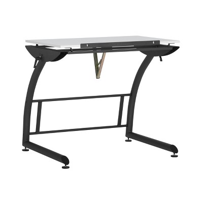TriFlex White Adjustable Height Craft and Drawing Desk