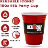 Red Cup Living 18Oz Tumbler Cups Set of 2, Insulated Reusable Plastic Cups for Hot & Cold Drinks, Travel Coffee Tumbler, Summer Cup - 2 of 4