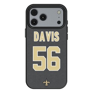 NFL New Orleans Saints Players Game Tactic MagSafe Compatible Cell Phone Case for Apple iPhone 17 Series - 1 of 4