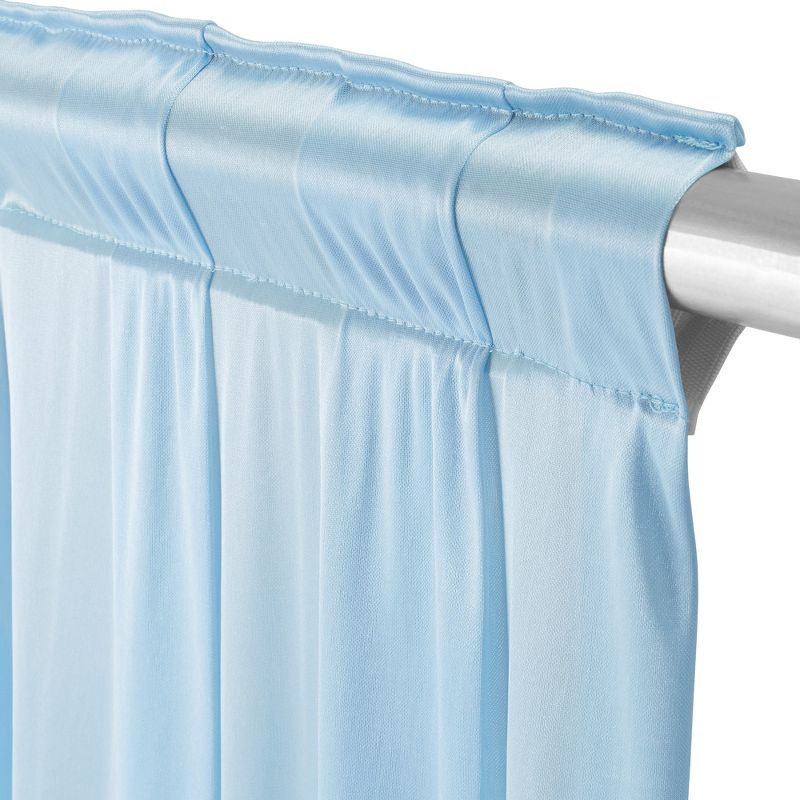 Lann's Linens (Set of 2) Photography Backdrop Curtains - Tall Backgrounds for Wedding, Party or Photo Booth, 5 of 8