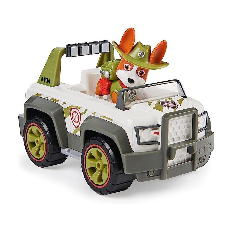 Paw Patrol, Tracker’s Jungle Cruiser Vehicle with Collectible Figure-6060055, 2 of 4