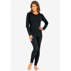 Comfort Choice Thermal Crewneck Long-Sleeve Top - 1 of 4