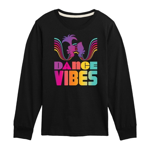 Boys' - Trolls - Dance Vibes Poppy Branch Long Sleeve Graphic T-Shirt - image 1 of 4