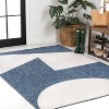 JONATHAN Y Lucian Modern Geometric Abstract Two-Tone Indoor/Outdoor Area Rug - 2 of 4