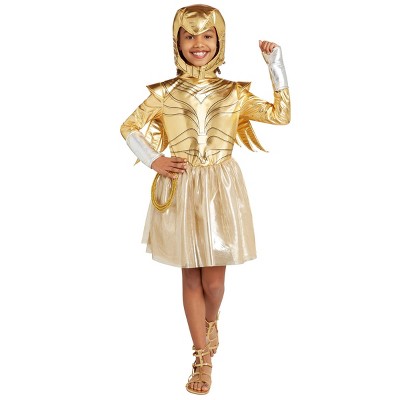 kids gold dress