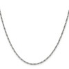 Chisel Stainless Steel Polished 1.7mm 20" Oval Box Chain Necklace - 3 of 4