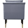 Meridian Furniture,Elegante Velvet Accent Chair - 2 of 4