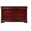 Louis Philippe Cherry Finish Dresser - 4 of 4