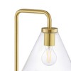 Modway Element Transparent Glass Glass and Metal Floor Lamp - Iron Base, LED Compatible - 4 of 4
