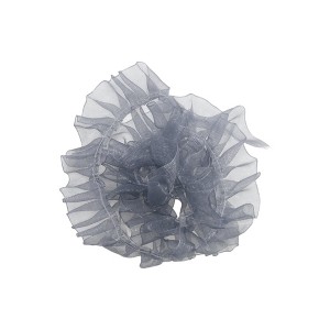 Unique Bargains Ribbon with Lace Trim & Crinkle Satin Polyester 35.83"x0.98" 1 Pc - 1 of 3