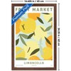 Trends International Reinders: Fruit Market - Limoncello Framed Wall Poster Prints Mahogany Framed Version 14.725" x 22.375" - 3 of 4