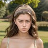 Unique Bargains Women's Stripes Wide Headband 1 Pc - 2 of 4
