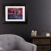 Trademark Fine Art - Hans Repelnig Late Night Shopping Matted Framed Art - 2 of 4