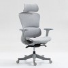 High Back Mesh Office Chair,Swivel Ergonomic Design for Luxurious Comfort and Stability,Perfect for Home Office - The Pop Home - 4 of 4