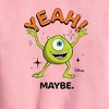 Boys' - Disney - Mike Yeah Maybe Graphic Long Sleeve Fleece Sweatshirt - 2 of 4