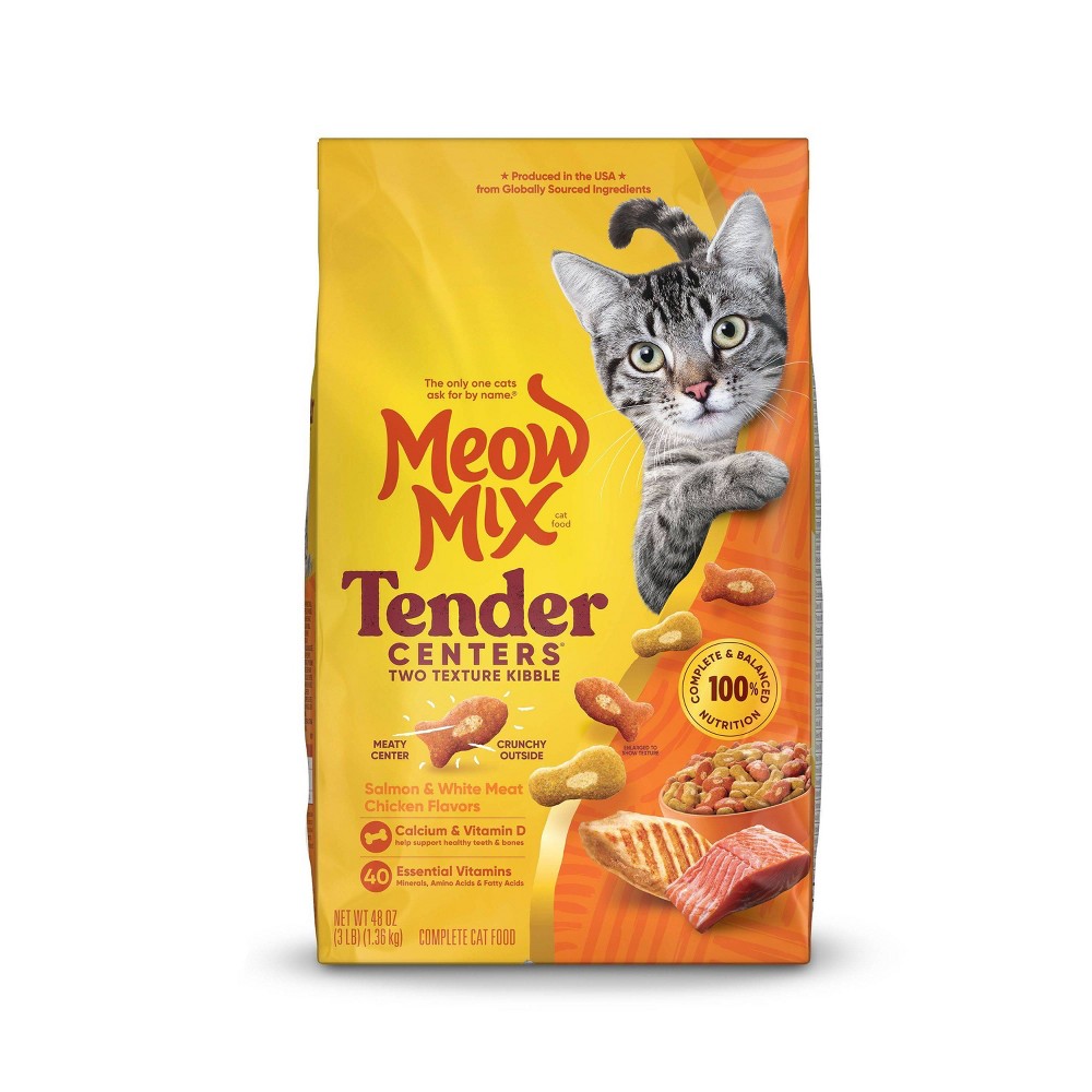 UPC 829274512527 product image for Meow Mix Tender Centers with Flavors of Salmon & Chicken Adult Complete & Balanc | upcitemdb.com