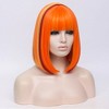 Unique Bargains Women's Halloween Wigs with Wig Cap 1 Pc - 4 of 4