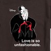 Men's - Disney Villains - Cruella De Vil Love Unfasionable Short Sleeve Graphic T-Shirt - 2 of 4