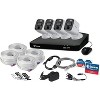DVR8-5680 4K / 1TB / 4 x PRO-4KRQ  4K Rectangle SwannForce Cam w Siren Analog CCTV cameras - 2 of 2