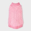 Pink Eyelash Pet Sweater - Boots & Barkley™ - 2 of 4