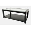 Jofran, Urban Icon Contemporary Rectangular Glass Inlay Coffee Table - 2 of 4