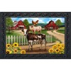 Briarwood Lane Summer Doormat 30x18 Indoor Outdoor Farm Friends For Summer Doormat - 2 of 4