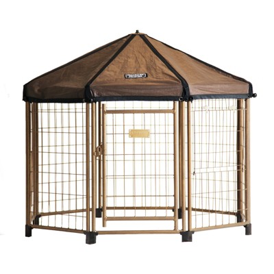 gazebo dog kennel