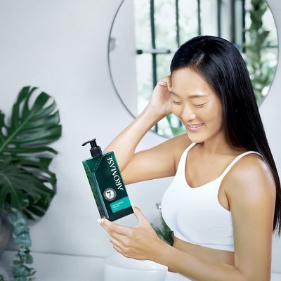 Aromase Hair Volumizing Shampoo - Clarifying Shampoo - Boost Hair Volume, Balance Scalp Oil, Soothe Itchiness - No Parabens, SLS, or Silicone - 14 oz