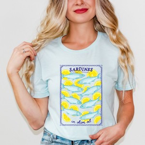 Simply Sage Market Sardines In Olive Oil Short Sleeve Tee - 1 of 4