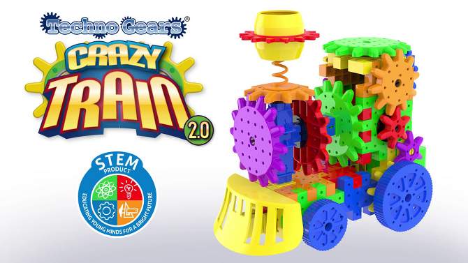 The Learning Journey Techno Gears - Crazy Train 2.0 (50+ pcs), 2 of 5, play video