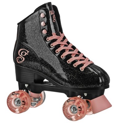 Black Roller Derby  Rewind Unisex Roller Skates Size 04 