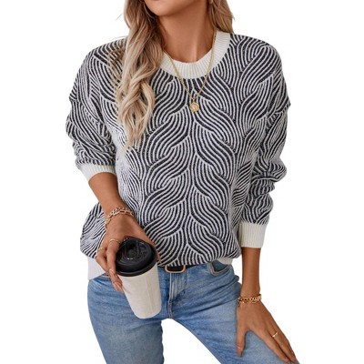 Women's Wave Knit sweater - Miss Sparkling