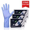 FINITEX Nitrile Chemo Gloves Ice Blue 3.2 Mil - 100, 300 & 1000pcs Powder-Free Latex-Free Disposable Medical Exam Cleaning Food Prep Gloves - 3 of 4