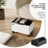 StorageBud Storage Ottoman for Bedroom End of Bed, Fabric Storage Bench, Large Storage Ottoman Bench, Entryway Bench with Storage - 2 of 4