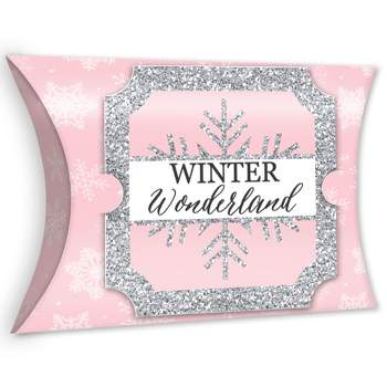 Big Dot Of Happiness Winter Wonderland - Snowflake Holiday Party And Winter  Home Decorative Canvas Cushion Case - Throw Pillow Cover - 16 X 16 Inches :  Target