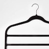 100pk Combo Pack Suit/shirt Flocked Hangers - Brightroom™ : Target