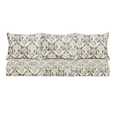 Gray outdoor cushions best sale