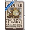 Trends International One Piece - Franky Wanted Poster Unframed Wall Poster Prints - 3 of 4