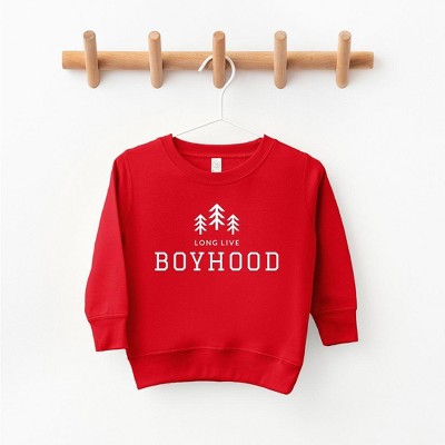 The Juniper Shop Long Live Boyhood Toddler Graphic Sweatshirt