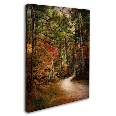 Trademark Fine Art -Jai Johnson 'Autumn Forest 2' Canvas Art