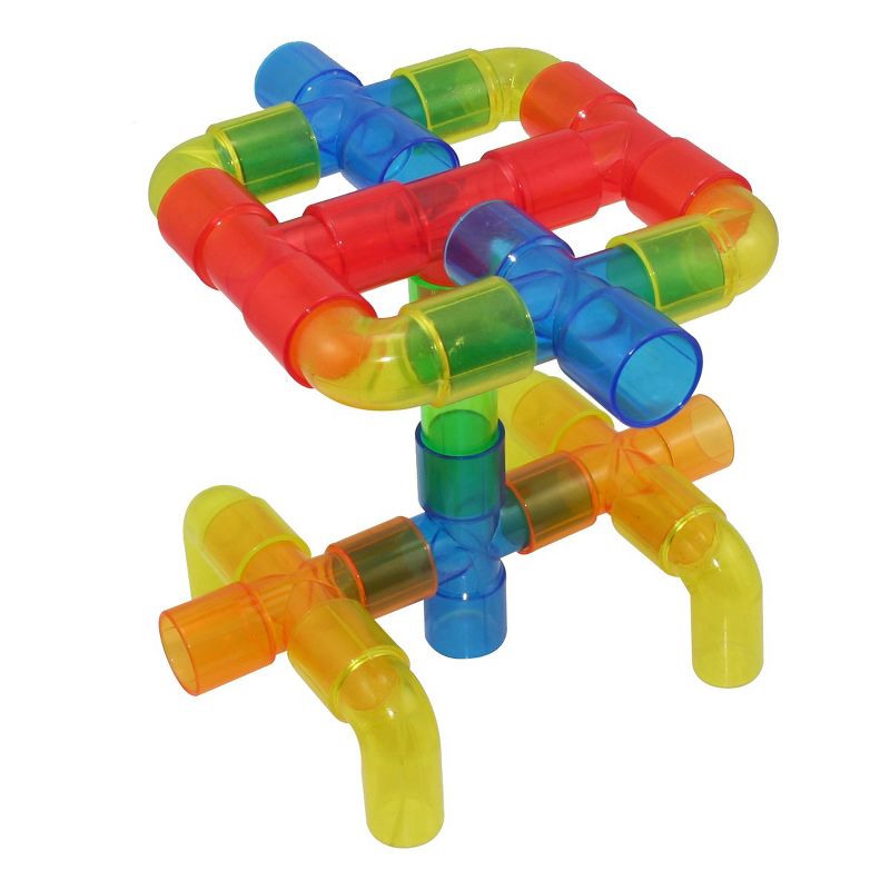 Kaplan Early Learning Translucent Connecting Tubes - 80 Pieces, 4 of 7
