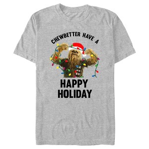 Men's Star Wars: A New Hope Chewbetter Holiday T-Shirt - 1 of 4