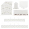 Sweet Jojo Designs Gender Neutral Unisex Crib Bedding + BreathableBaby Breathable Mesh Liner Boho Fringe Off White 6pc - 2 of 4