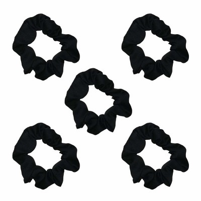 Kitsch Satin Sleep Scrunchies - Black