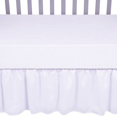 Sammy & Lou Crib Skirt - White