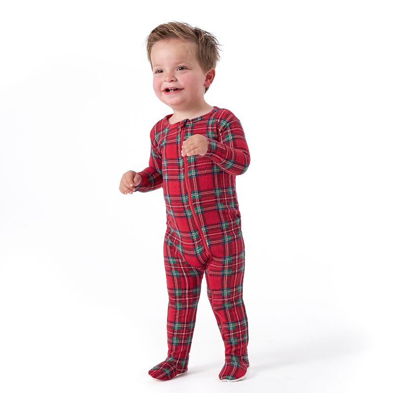 Gerber Holiday Family Pajamas Baby & Toddler Neutral One Piece Footed Pajamas, 5 of 10