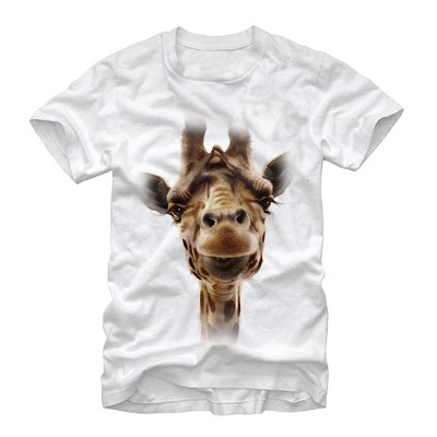 Men's Lost Gods Giraffe T-shirt - White - Small : Target