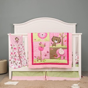 BAGOKIE Jungle Crib Bedding Sets - 1 of 4